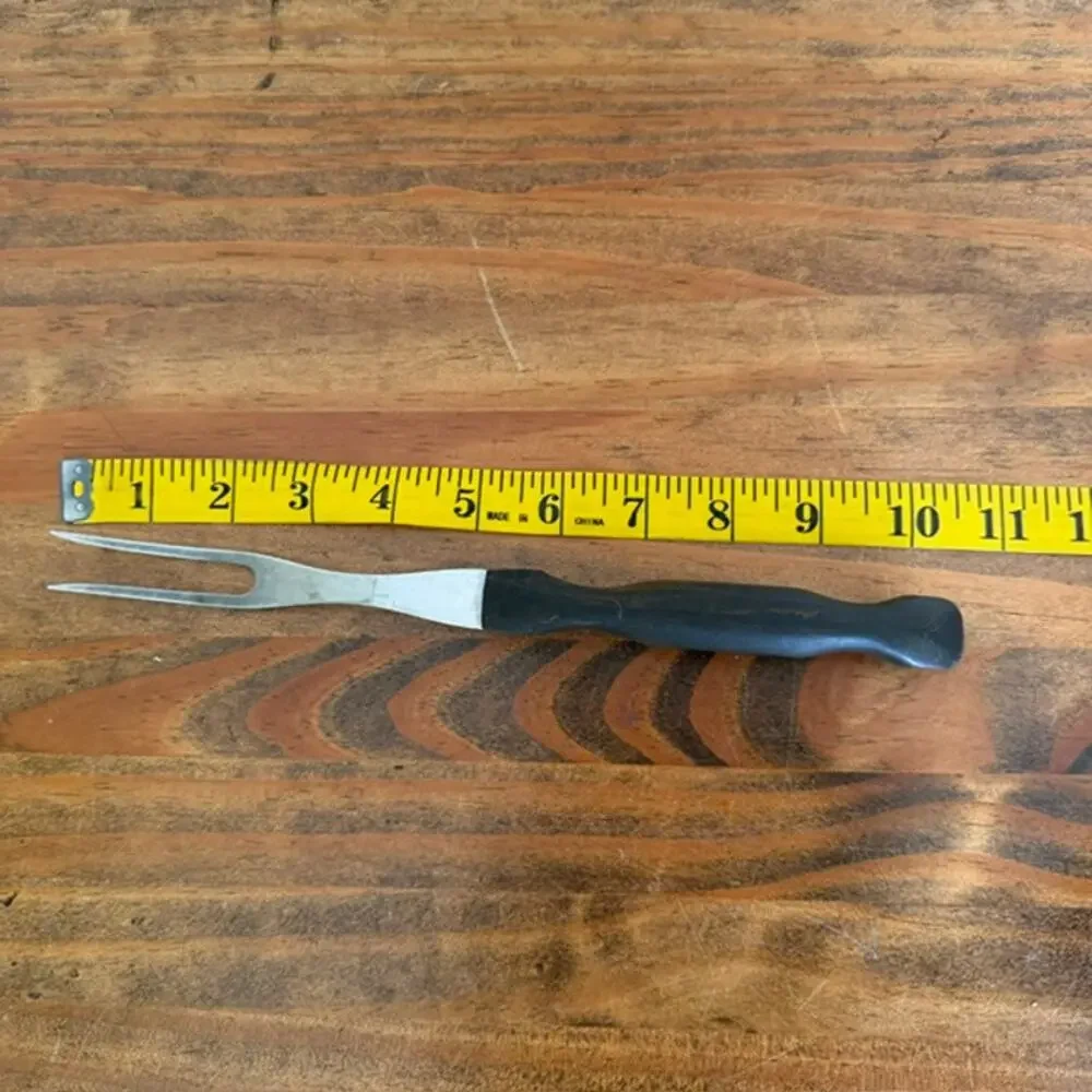 Cutco Vintage Brown Handle Carving Fork No 1026